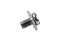 [E] น็อตยึดสายไฟ สแตนเลสชุบนิกเกิ้ล M4x7 mm พร้อมแหวนทรงสี่เหลี่ยม ขนาด 8x8 mm